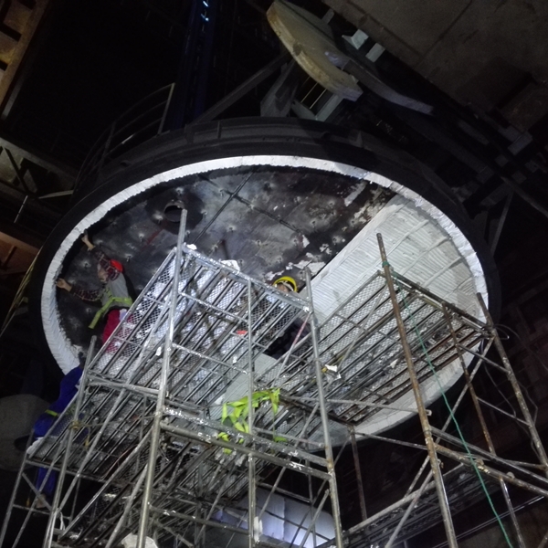 焦罐蓋保溫材料更換-火龍耐材提供 焦罐蓋保溫材料更換-火龍耐材提供