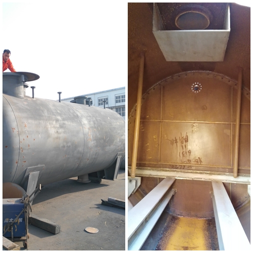 克勞倫斯轉化器保溫施工前 克勞倫斯轉化器保溫施工前