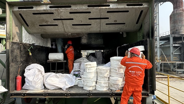 接焦車(chē)除塵罩保溫