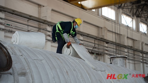 竹屑連續式炭化爐保溫 竹屑連續式炭化爐保溫