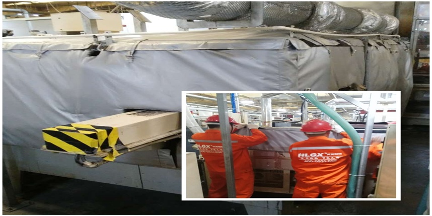 HLGX保溫套助力世界500強電裝公司設備升級